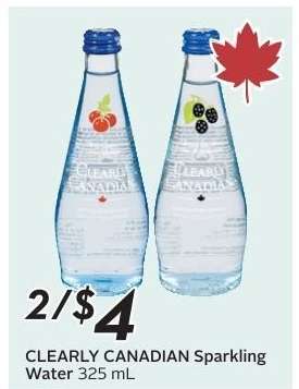 CLEARLY CANADIAN Sparkling Water
