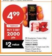 PC Strawberries / Fraises (340g)