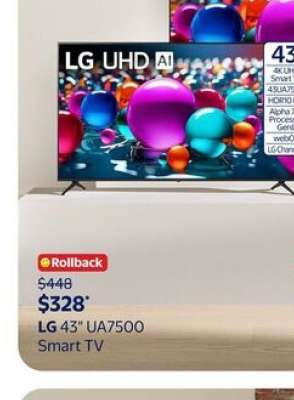 LG 43" UA7500 Smart TV
