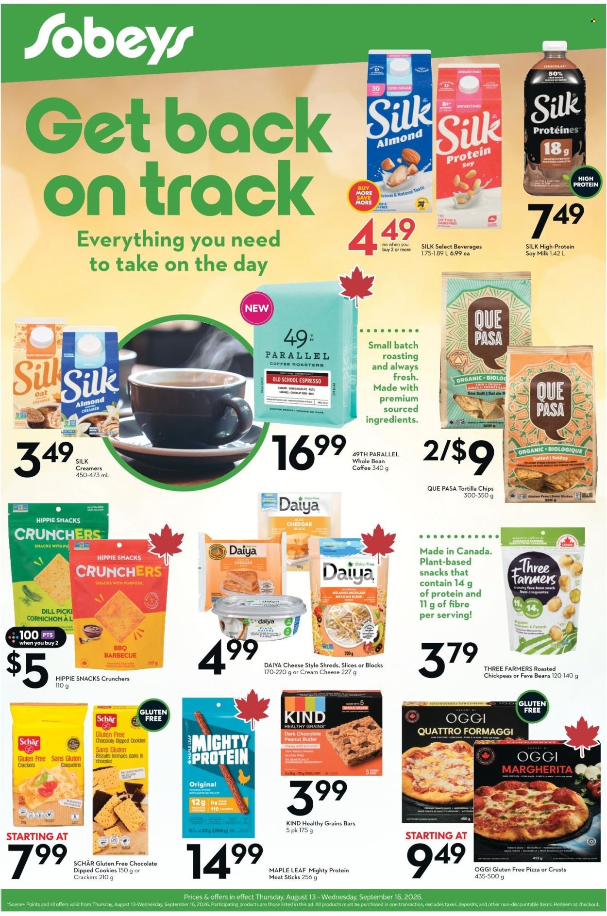 Sobeys flyer - August 13, 2026 - September 16, 2026. Page 1