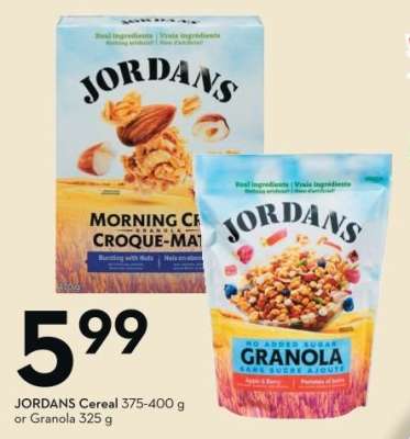 JORDANS Cereal or Granola