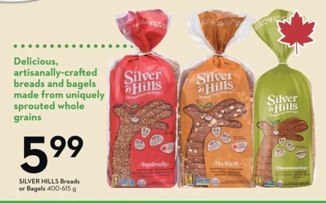 SILVER HILLS Breads or Bagels