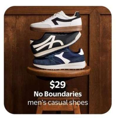 No Boundaries men's casual shoes