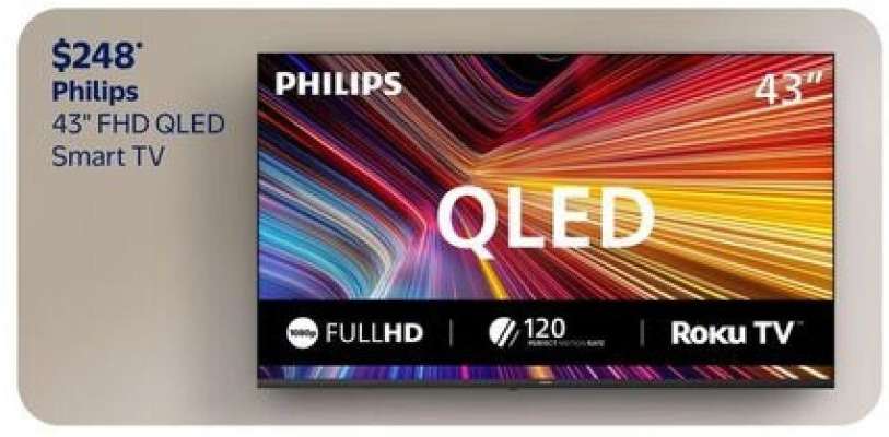 Philips 43" FHD QLED Smart TV