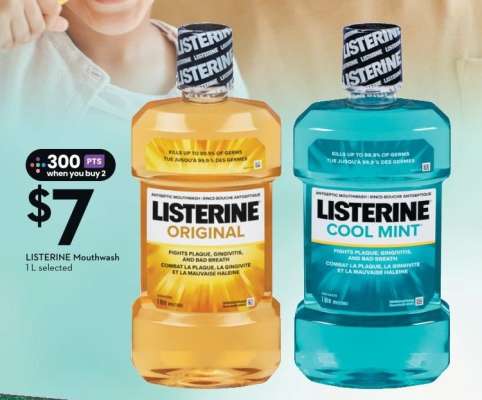 LISTERINE MOUTHWASH