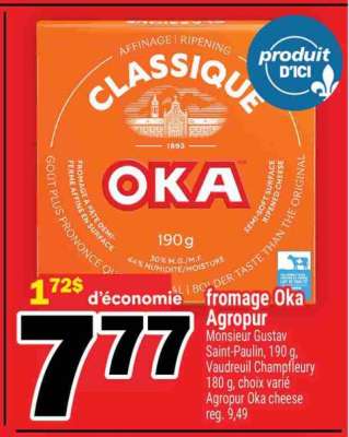 FROMAGE OKA AGROPUR