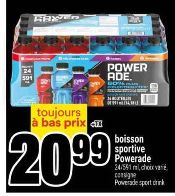 Boisson Sportive Powerade