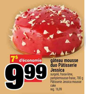gâteau mousse duo Pâtisserie Jessica