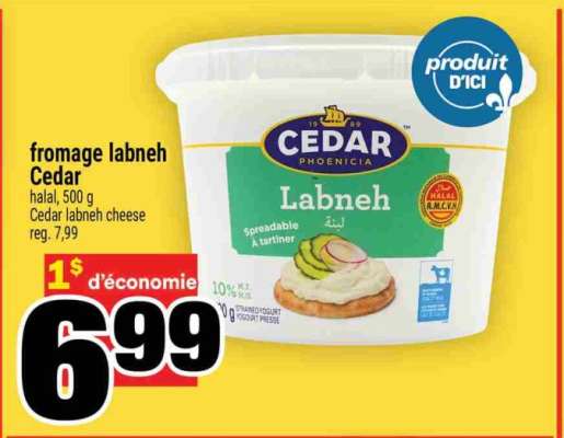 fromage labneh Cedar