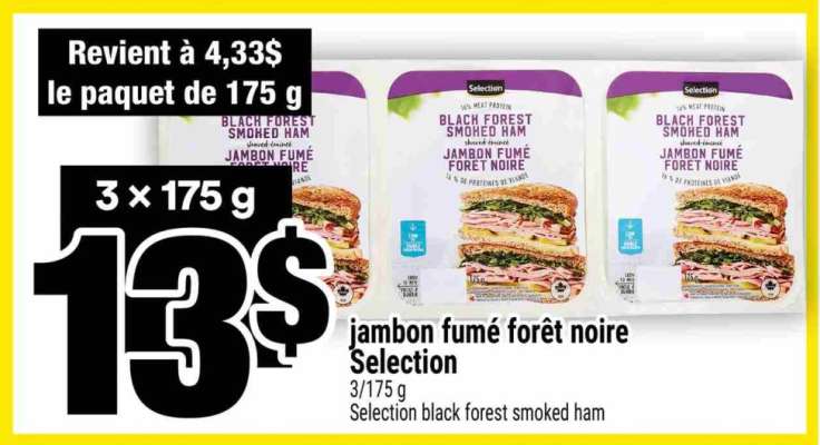 JAMBON FUMÉ FORÊT NOIRE SELECTION
