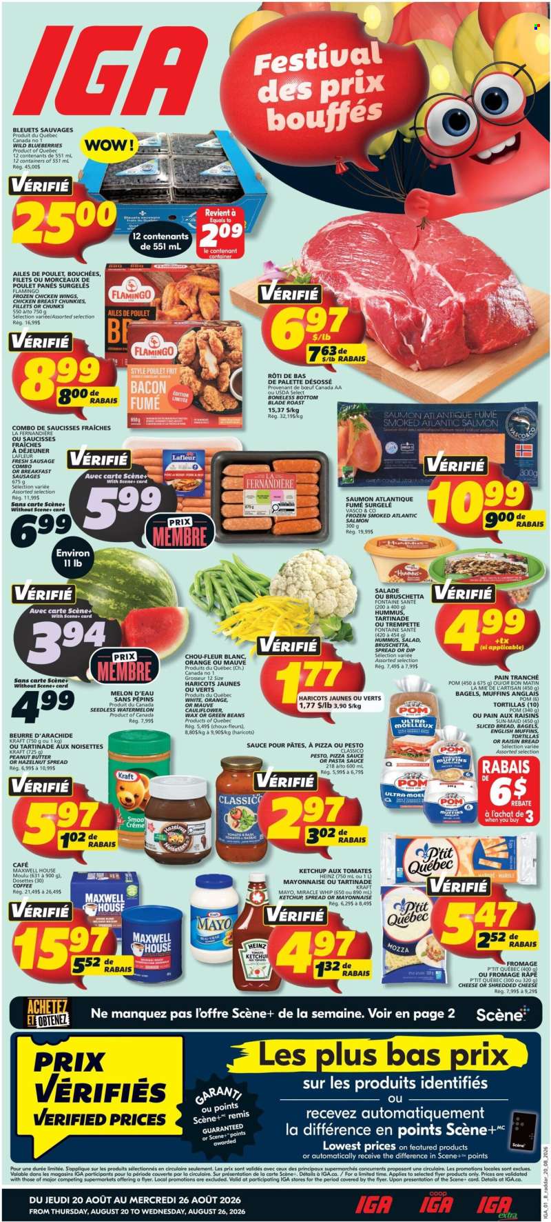 IGA Flyer - August 20, 2026 - August 26, 2026.