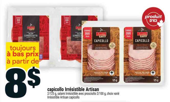 capicollo Irrésistible Artisan