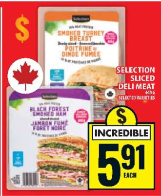 SELECTION SLICED DELI MEAT