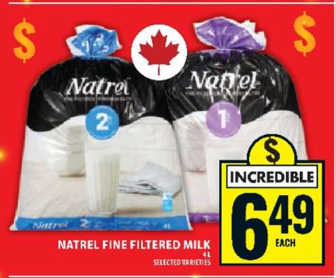 NATREL FINE FILTERED MILK