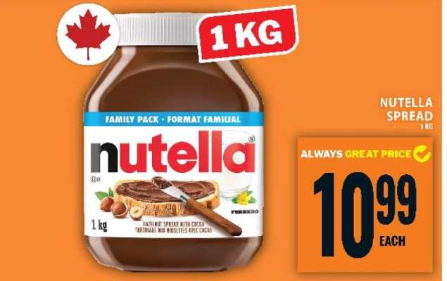 NUTELLA SPREAD