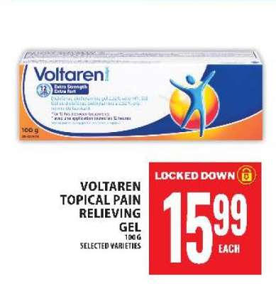 Voltaren Topical Pain Relieving Gel
