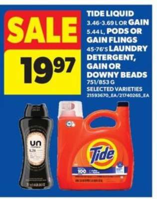 Tide Liquid or Gain