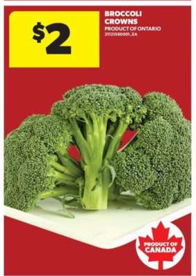 BROCCOLI CROWNS