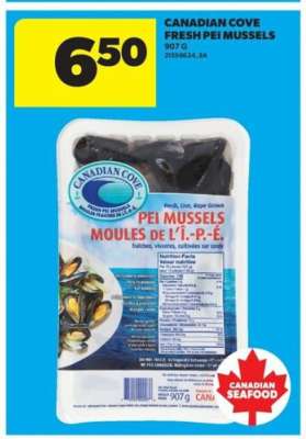 Canadian Cove Fresh PEI Mussels