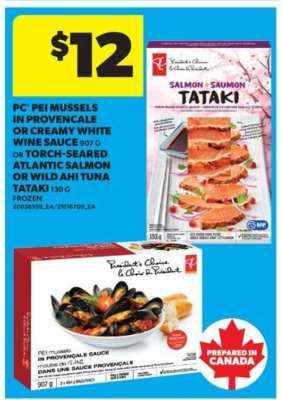 PC PEI Mussels or Tataki