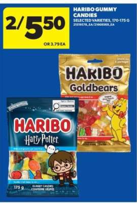 Haribo Gummy Candies