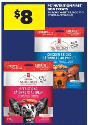 PC Nutrition First Dog Treats