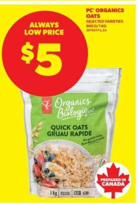 PC Organics Oats