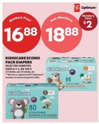 Kiddicare Econo Pack Diapers