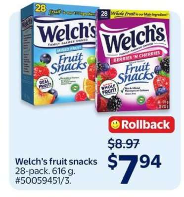 Welch's Fruit Snacks