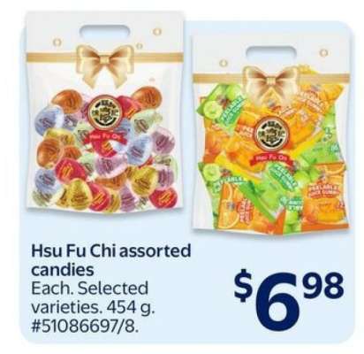 Hsu Fu Chi assorted candies