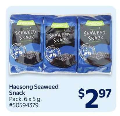 Haesong Seaweed Snack