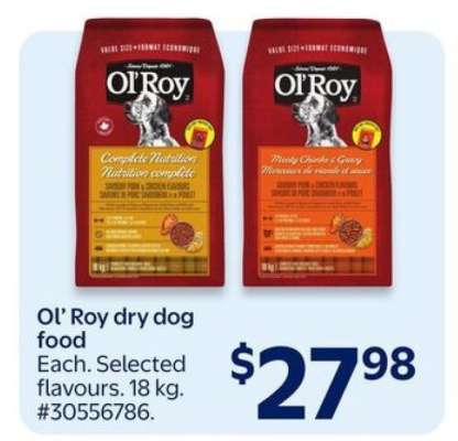 Ol' Roy Dry Dog Food