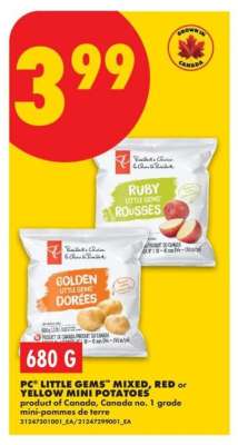 PC Little Gems Mixed, Red or Yellow Mini Potatoes