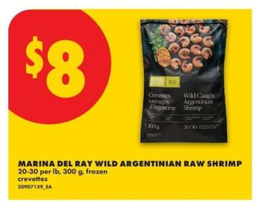 MARINA DEL RAY WILD ARGENTINIAN RAW SHRIMP