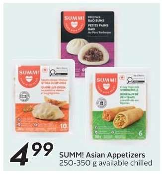 SUMM! Asian Appetizers