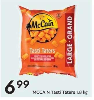 MCCAIN Tasti Taters 1.8 kg