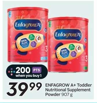 ENFAGROW A+ Toddler Nutritional Supplement Powder 907g