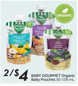BABY GOURMET Organic Baby Pouches