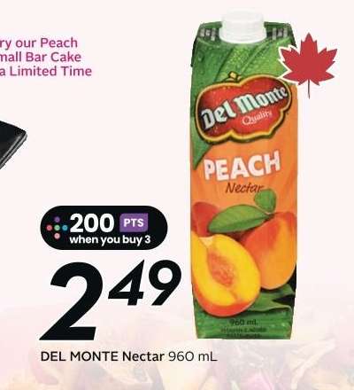 DEL MONTE Nectar 960 mL