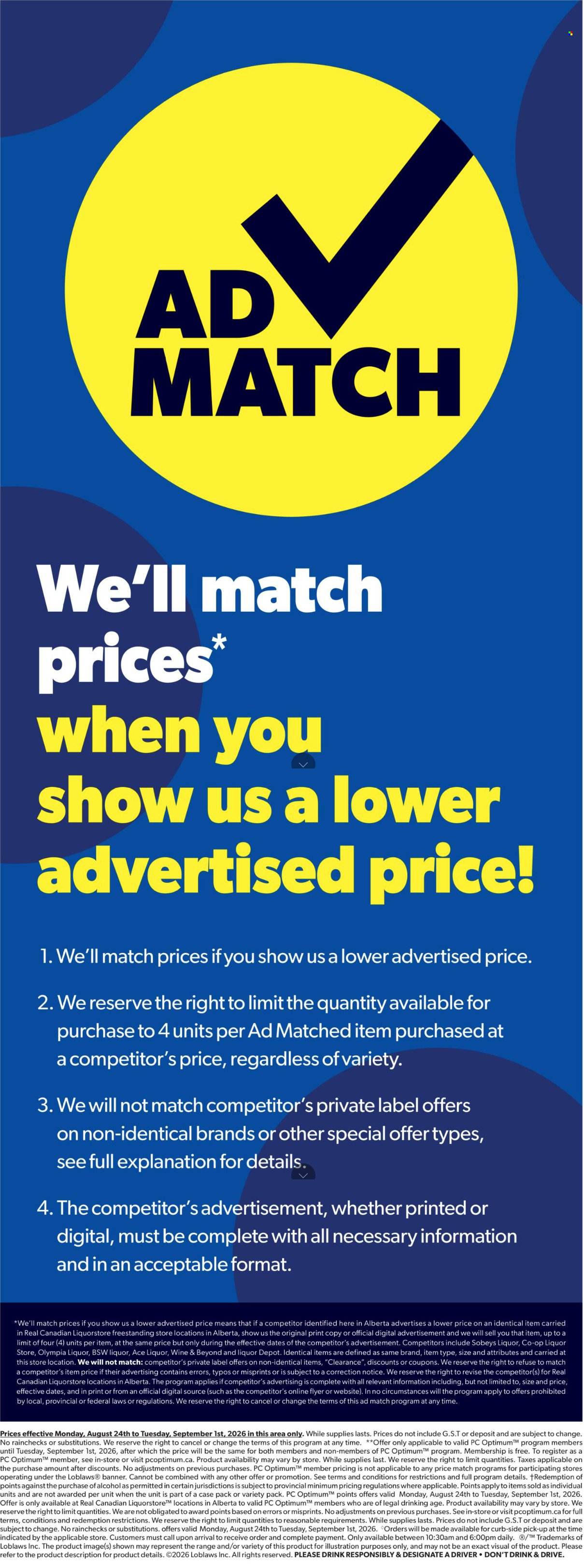 Real Canadian Liquorstore flyer - August 24, 2026 - September 01, 2026. Page 3