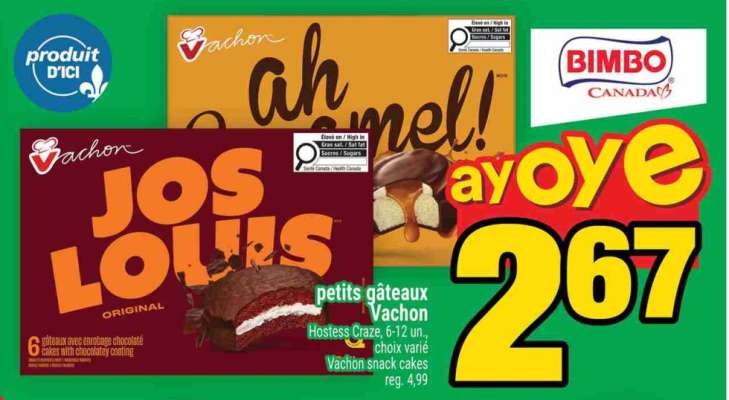 PETITS GÂTEAUX VACHON