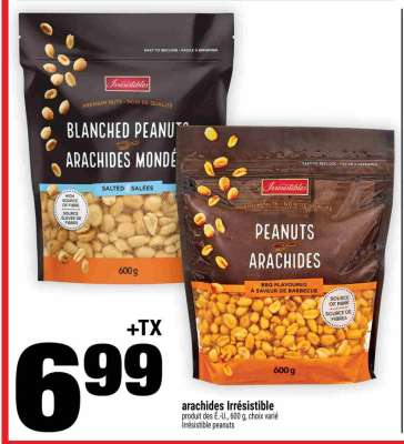 ARACHIDES IRRÉSISTIBLE