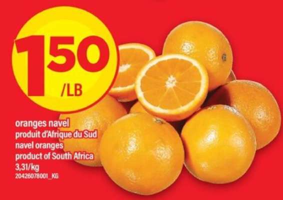 ORANGES NAVEL