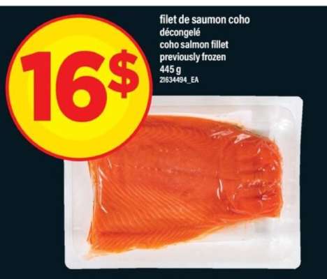 FILET DE SAUMON COHO