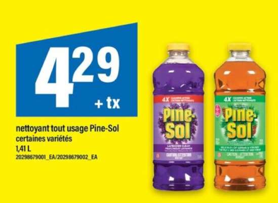 nettoyant tout usage Pine-Sol