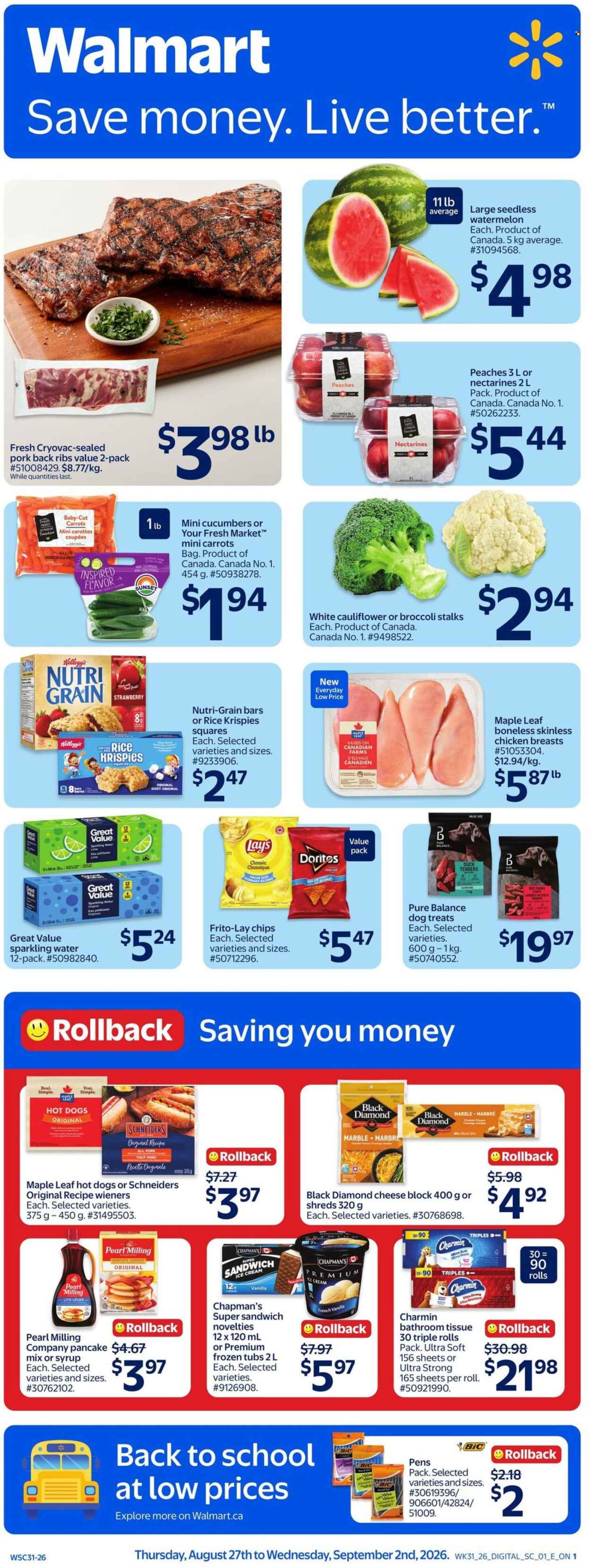 Walmart flyer - August 27, 2026 - September 02, 2026. Page 1