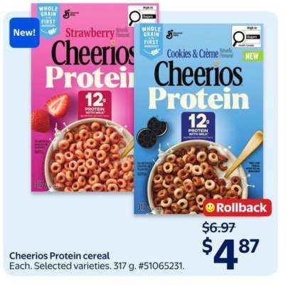 Cheerios Protein Cereal