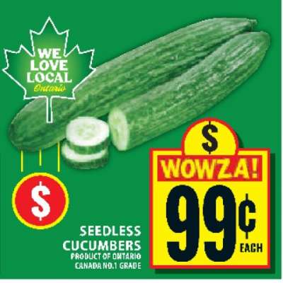 SEEDLESS CUCUMBERS