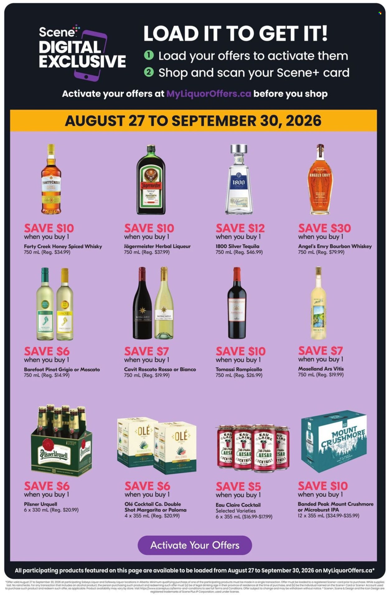 Sobeys Liquor flyer - August 27, 2026 - September 02, 2026. Page 6