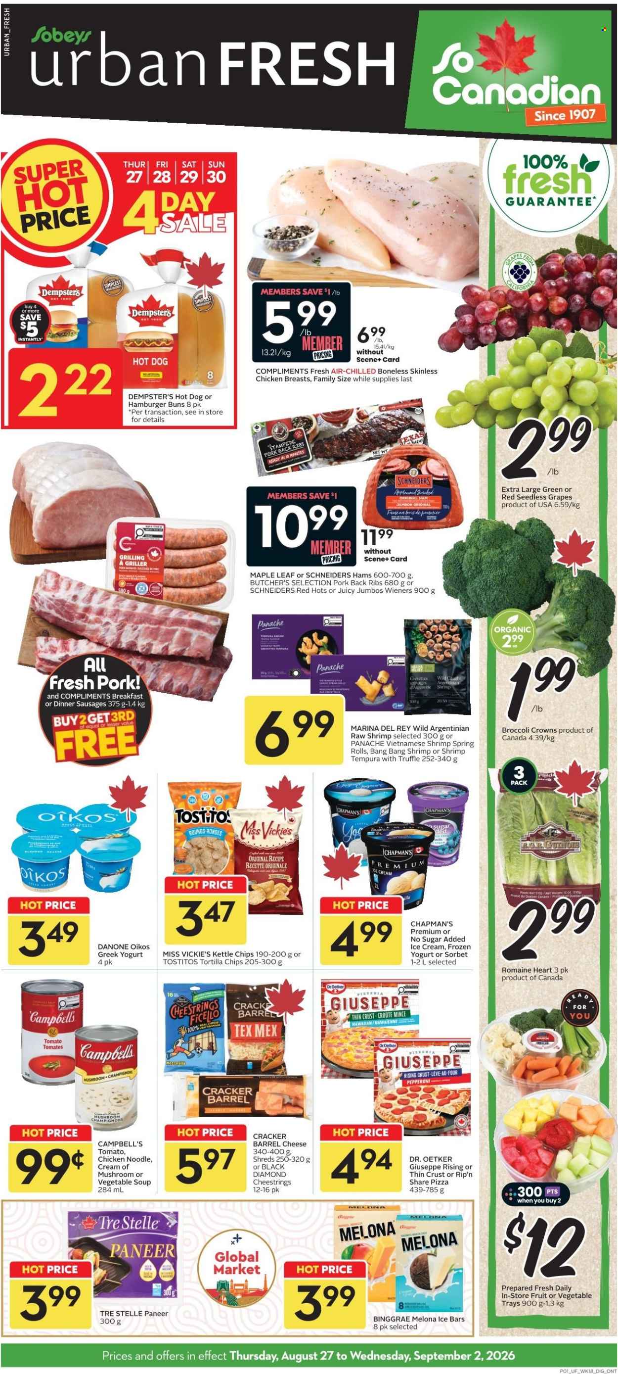 Sobeys Urban Fresh flyer - August 27, 2026 - September 02, 2026. Page 1